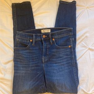 Madewell 10” high-rise skinny